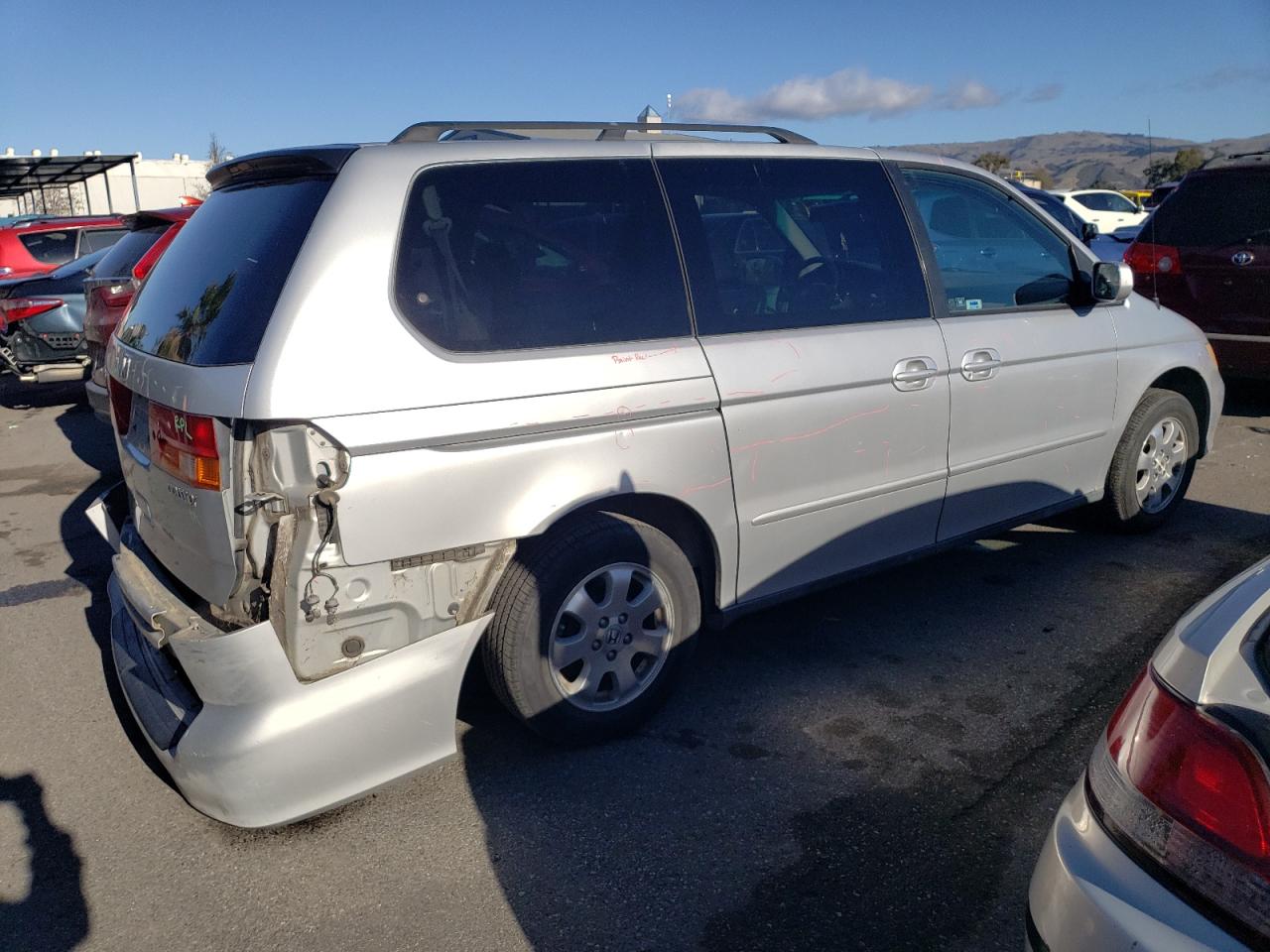 Image 3 of 2004 HONDA ODYSSEY EX 2004 with VIN 5FNRL186X4B118321