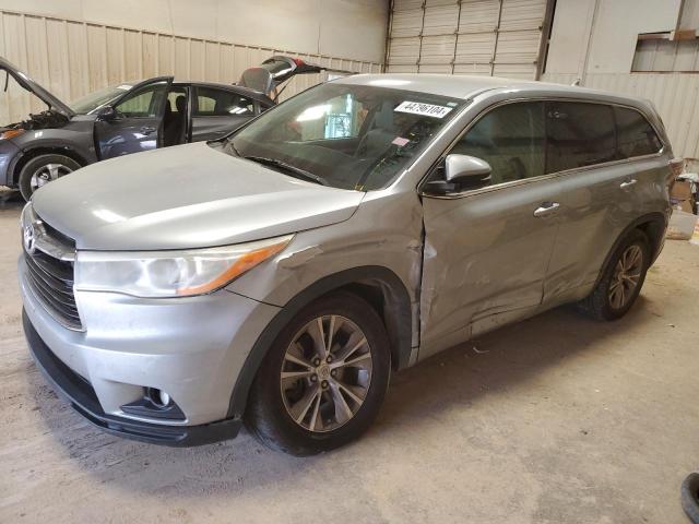 Image 1 of 2014 TOYOTA HIGHLANDER LE 2014 with VIN 5TDZKRFH1ES022063