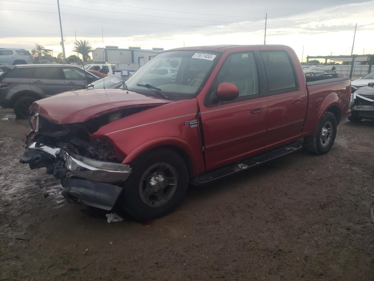 Image 1 of 2003 FORD F150 SUPERCREW 2003 with VIN 1FTRW07L93KD25549