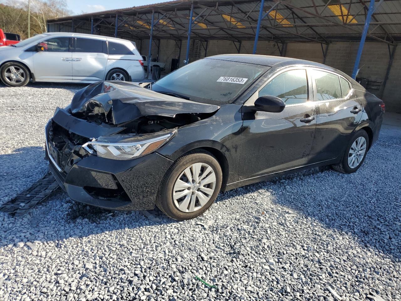 Изображение 1 2022 NISSAN SENTRA S 2022 с VIN 3N1AB8BV2NY311760