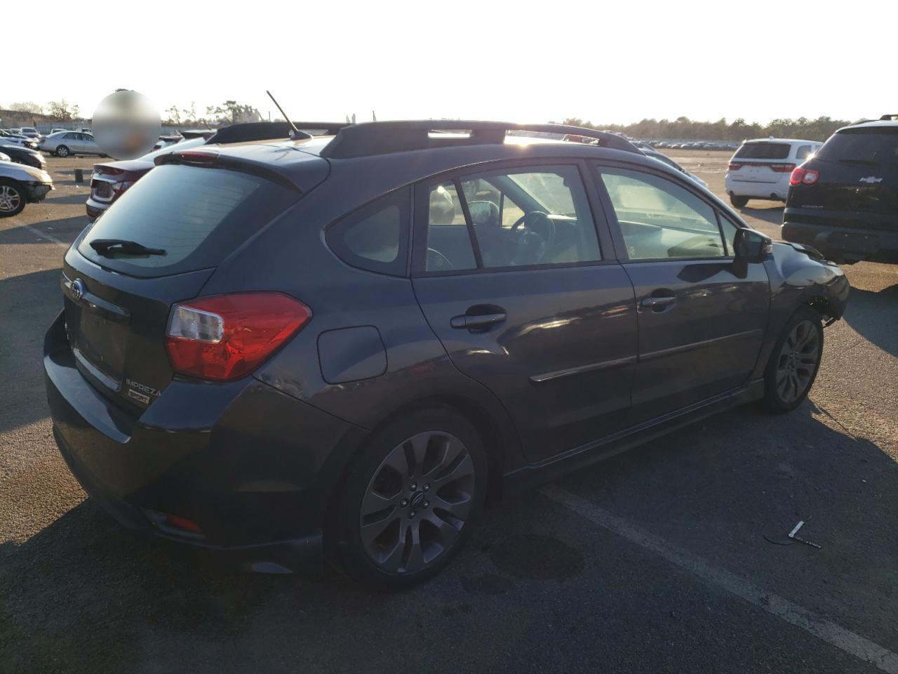 Изображение 3 2015 SUBARU IMPREZA SPORT 2015 с VIN JF1GPAU62F8202692