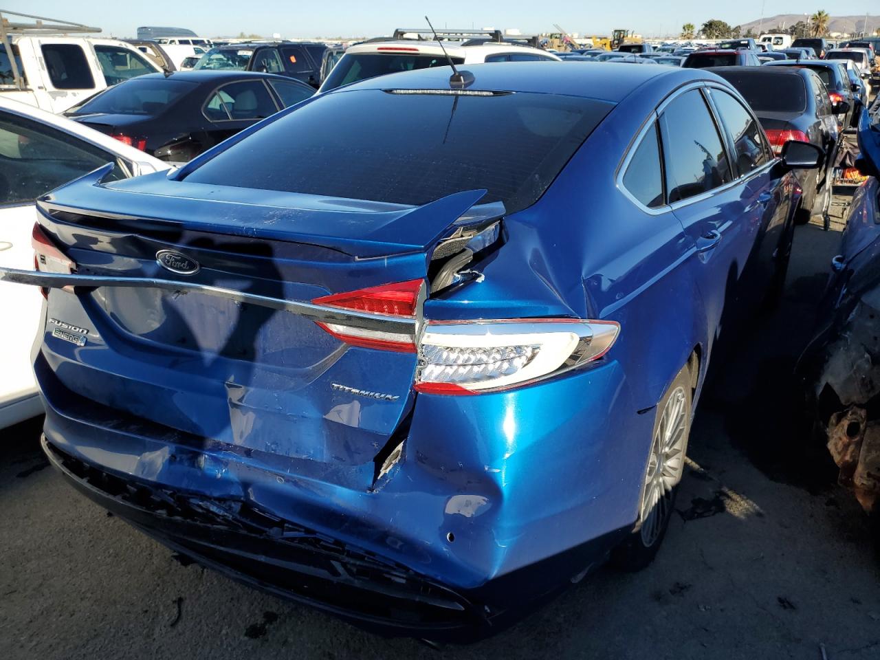 Image 3 of 2017 FORD FUSION TITANIUM PHEV 2017 with VIN 3FA6P0SU2HR312828