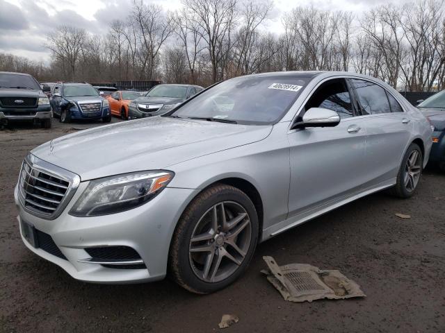 Image 1 of 2015 MERCEDES-BENZ S 550 4MATIC 2015 with VIN WDDUG8FB2FA170731