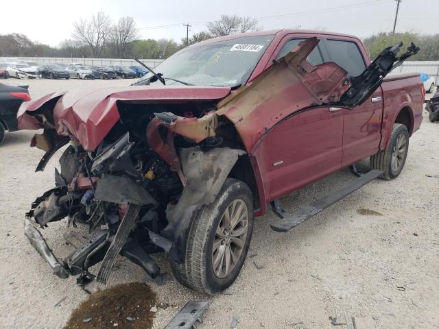 Image 1 of 2015 FORD F150 SUPERCREW 2015 with VIN 1FTEW1CGXFKE59715