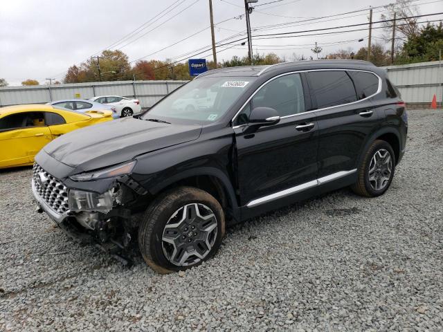 Image 1 of 2022 HYUNDAI SANTA FE SEL PREMIUM 2022 with VIN KM8S3DA10NU044557