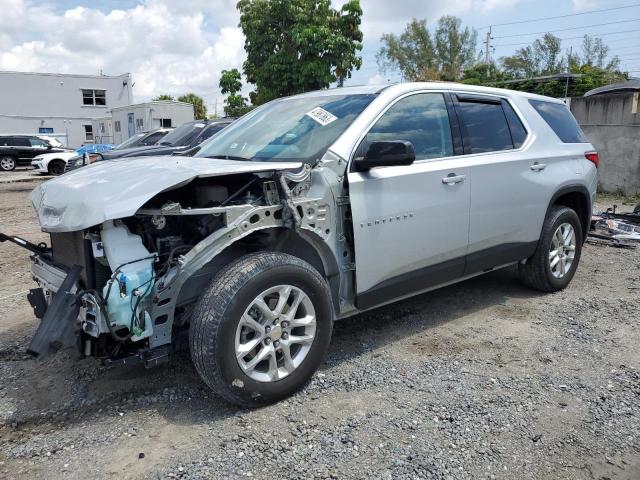 Image 1 of 2021 CHEVROLET TRAVERSE LS 2021 with VIN 1GNERFKW9MJ241496