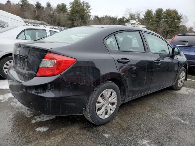 Image 3 of 2012 HONDA CIVIC LX 2012 with VIN 2HGFB2F52CH554127