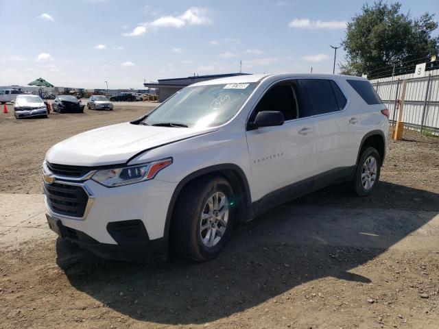 Image 1 of 2019 CHEVROLET TRAVERSE LS 2019 with VIN 1GNERFKWXKJ314047
