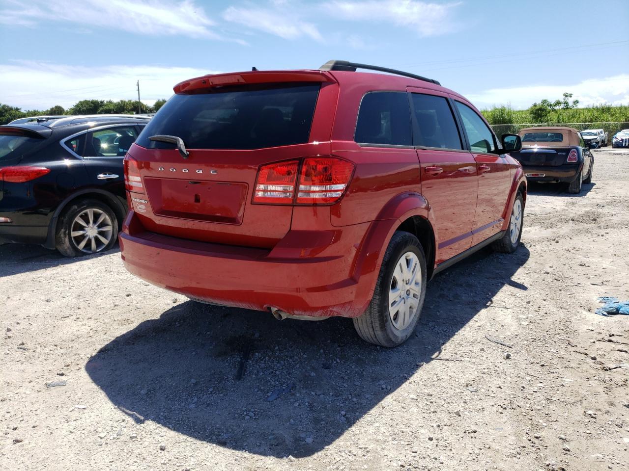 Изображение 3 2018 DODGE JOURNEY SE 2018 с VIN 3C4PDCAB0JT528033
