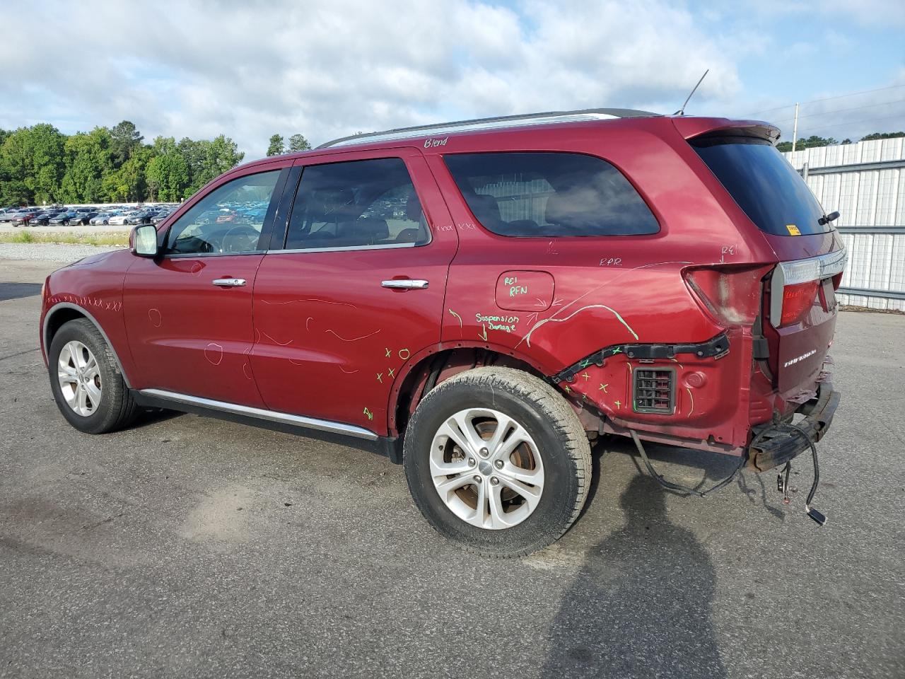 Изображение 2 2013 DODGE DURANGO CREW 2013 с VIN 1C4RDJDG5DC674397