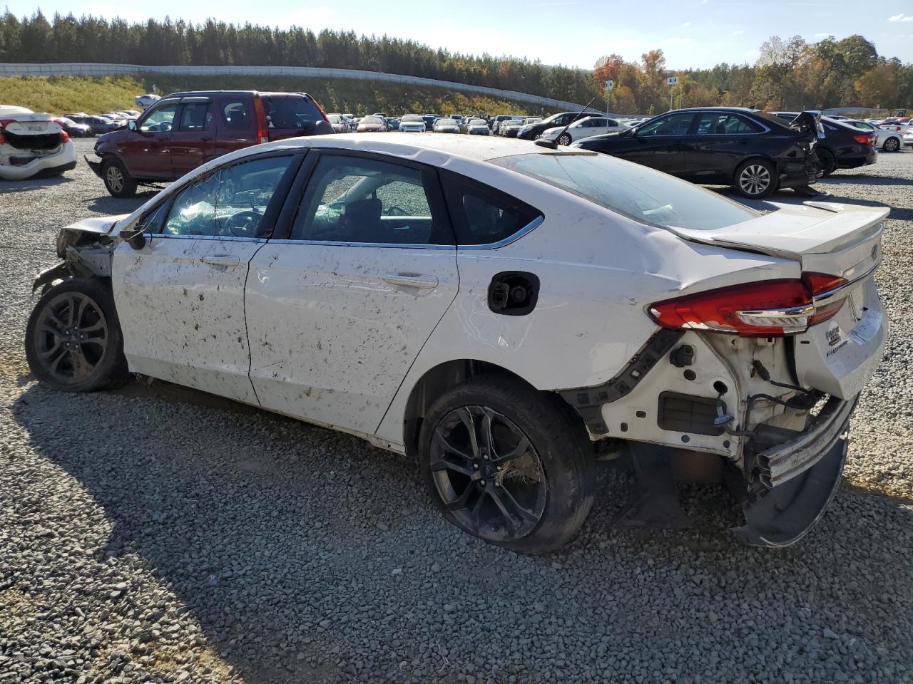 Изображение 2 2018 FORD FUSION SE 2018 с VIN 3FA6P0HD3JR195564