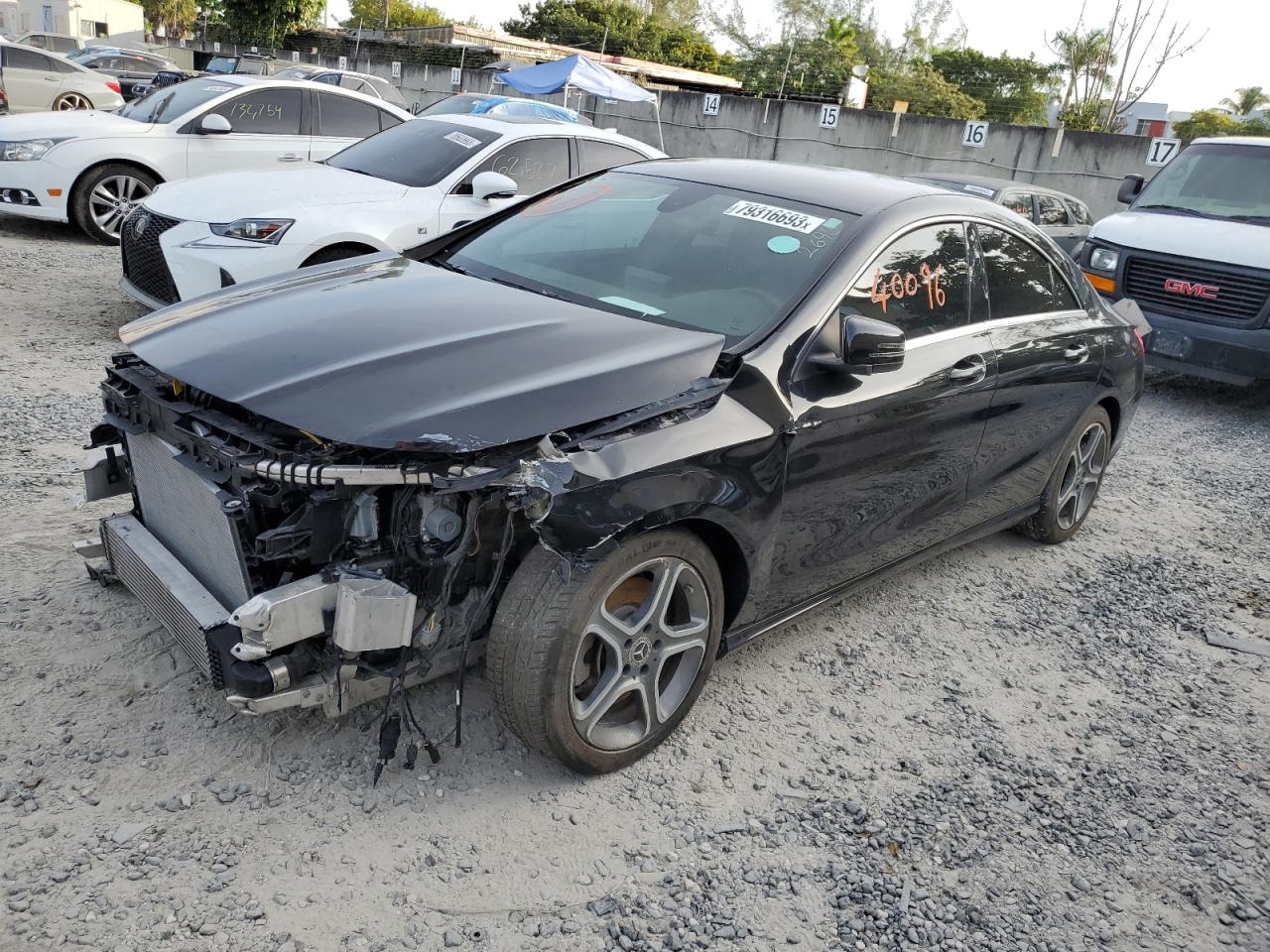 Obraz 1 z 2019 MERCEDES-BENZ CLA 250 2019 z VIN WDDSJ4EB9KN726393