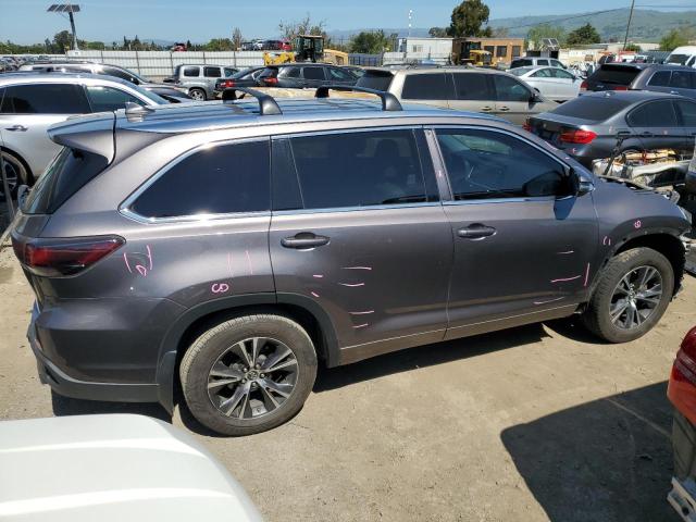 Image 3 of 2016 TOYOTA HIGHLANDER XLE 2016 with VIN 5TDJKRFH8GS278829