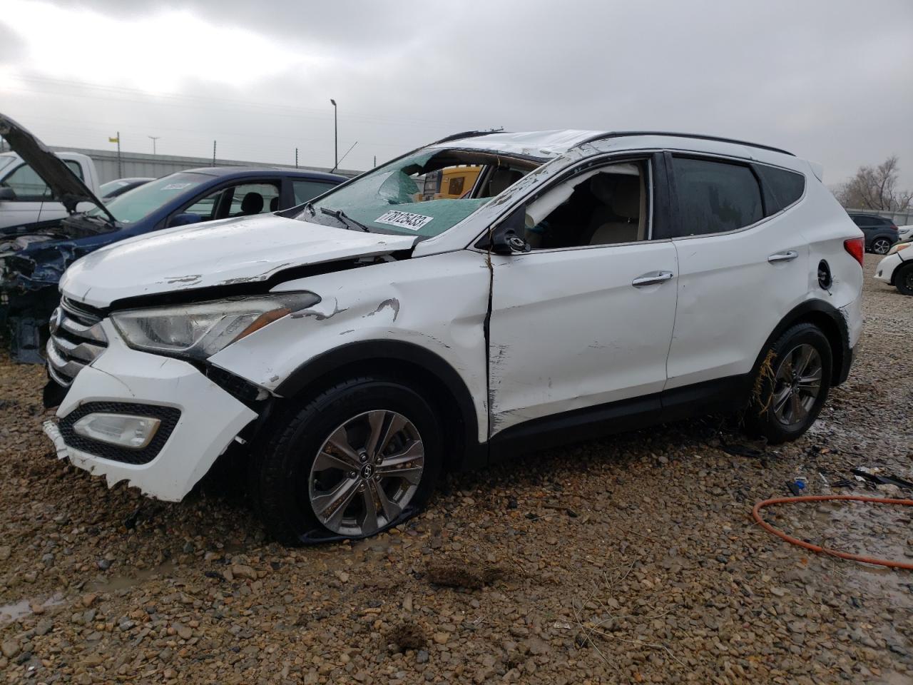 Image 1 of 2013 HYUNDAI SANTA FE SPORT  2013 with VIN 5XYZUDLB9DG009523