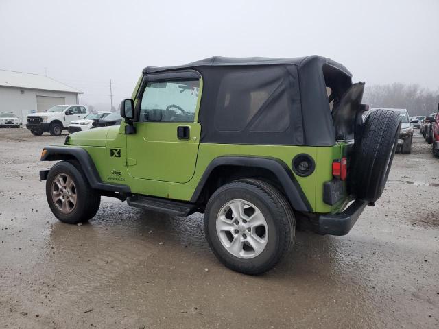 Image 2 of 2004 JEEP WRANGLER X 2004 with VIN 1J4FA39S74P761788