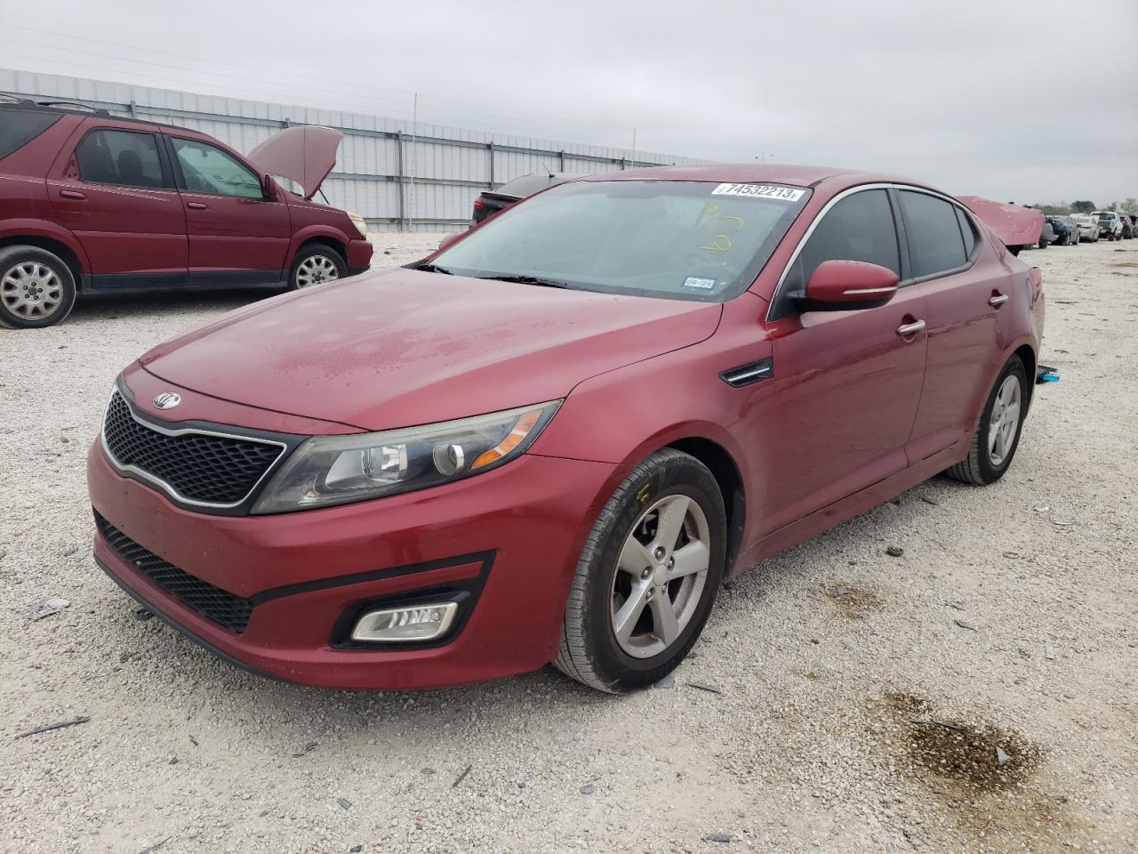 Obraz 1 z 2015 KIA OPTIMA LX 2015 z VIN 5XXGM4A77FG427642