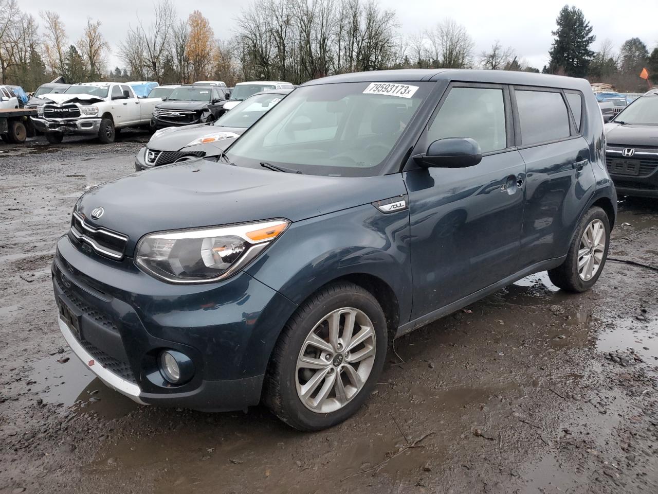Image 1 of 2018 KIA SOUL + 2018 with VIN KNDJP3A53J7525980