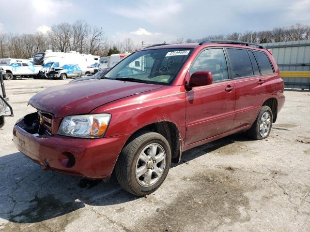 Image 1 of 2004 TOYOTA HIGHLANDER BASE 2004 with VIN JTEDP21A140038628