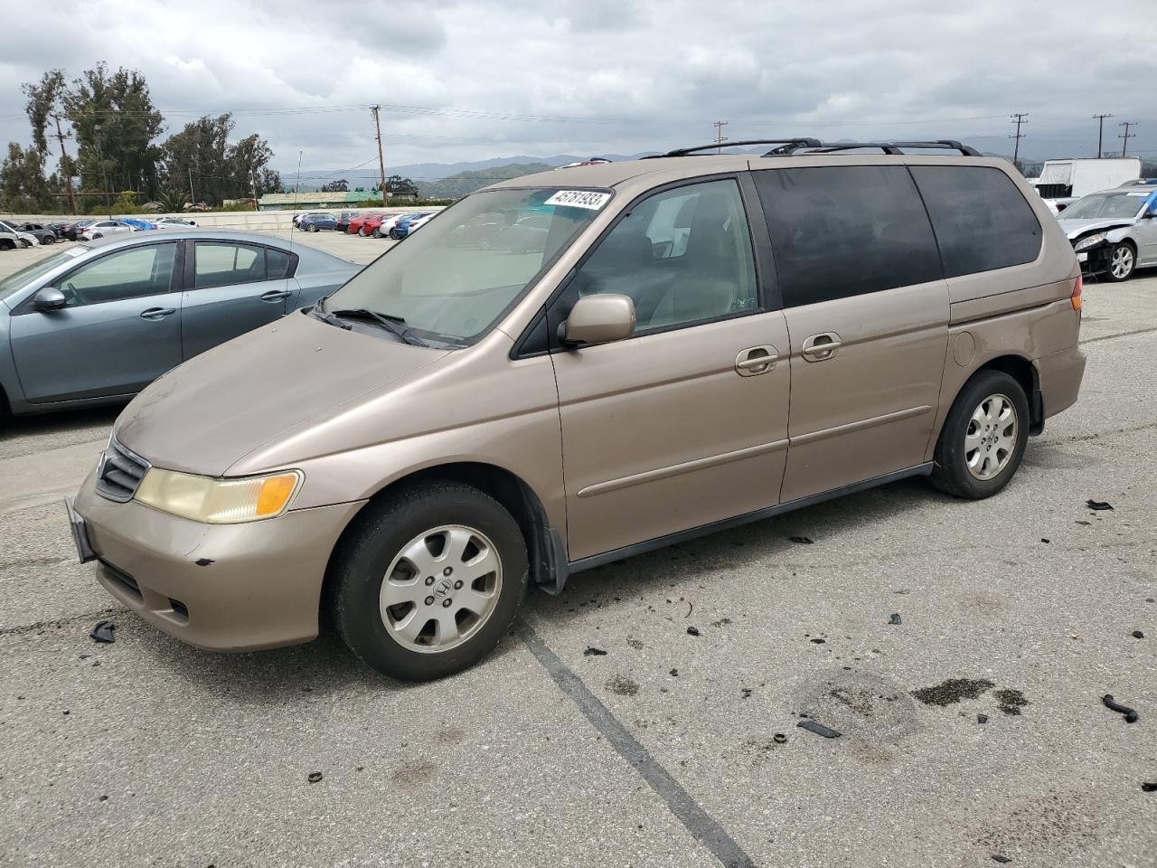 Image 1 of 2003 HONDA ODYSSEY EXL 2003 with VIN 5FNRL18003B047527