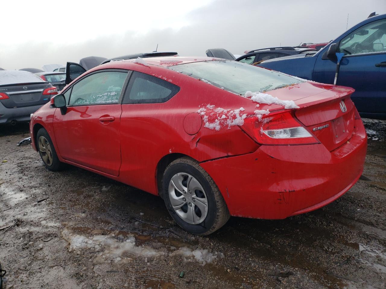 Image 2 of 2013 HONDA CIVIC LX 2013 with VIN 2HGFG3B5XDH531998