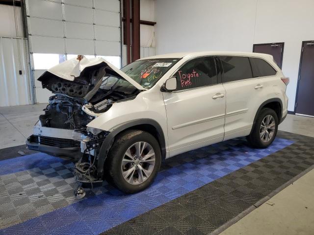 Изображение 1 2014 TOYOTA HIGHLANDER LE 2014 с VIN 5TDZKRFH9ES024479