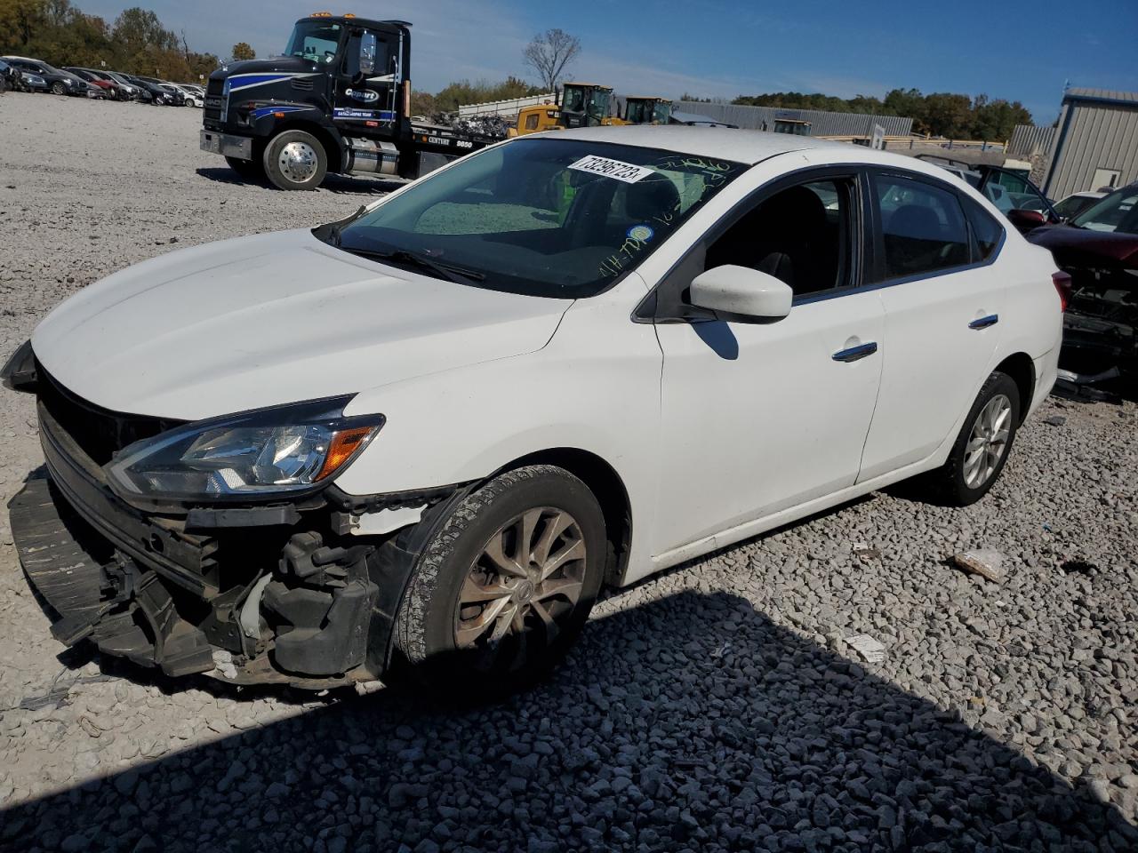 Image 1 of 2018 NISSAN SENTRA S 2018 with VIN 3N1AB7AP2JL659496