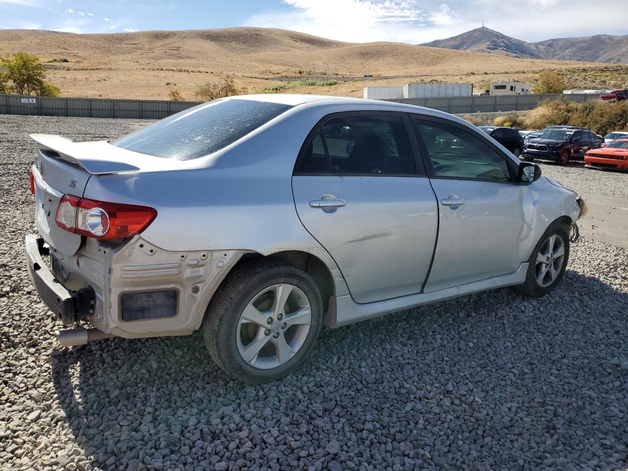 Image 3 of 2013 TOYOTA COROLLA BASE 2013 with VIN 5YFBU4EE8DP210642