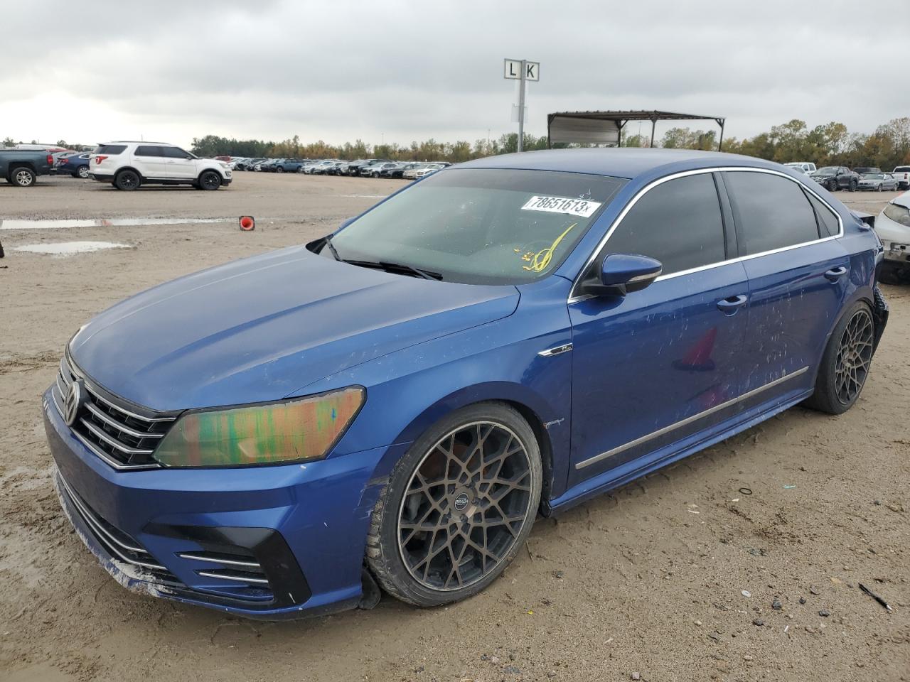 Image 1 of 2017 VOLKSWAGEN PASSAT R-LINE 2017 with VIN 1VWDT7A30HC031198