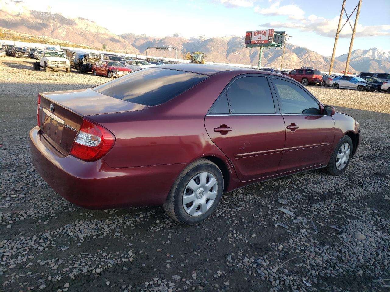 Изображение 3 2004 TOYOTA CAMRY LE 2004 с VIN 4T1BE32K34U303472