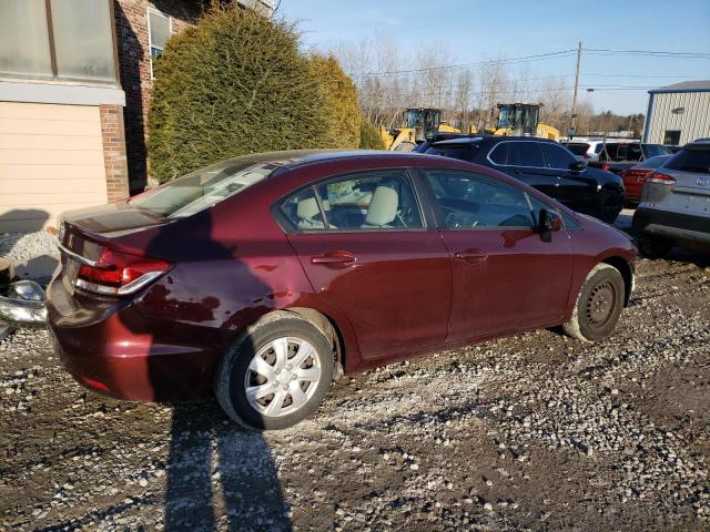 Image 3 of 2014 HONDA CIVIC LX 2014 with VIN 2HGFB2F51EH507190