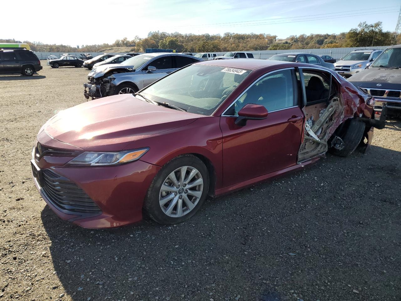 Изображение 1 2019 TOYOTA CAMRY L 2019 с VIN 4T1B11HK5KU822219