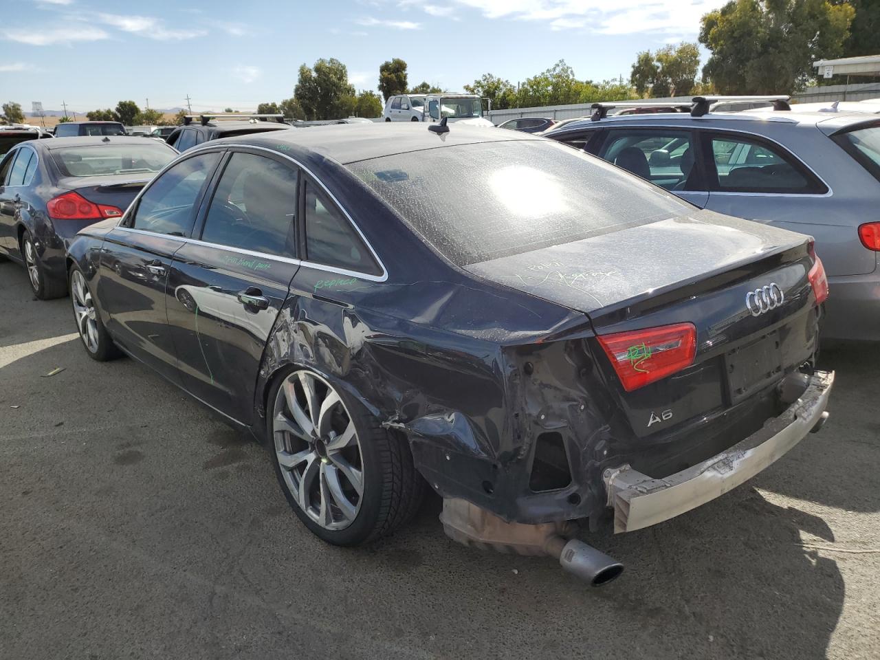 Изображение 2 2014 AUDI A6 PREMIUM PLUS 2014 с VIN WAUGFAFC0EN024066