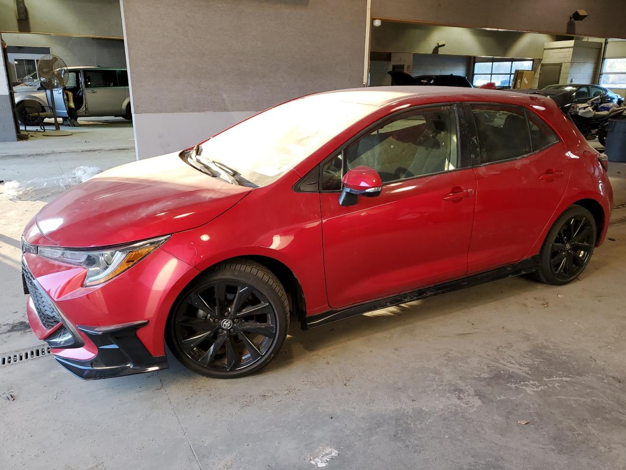Изображение 1 2021 TOYOTA COROLLA SE 2021 с VIN JTND4MBE5M3110824
