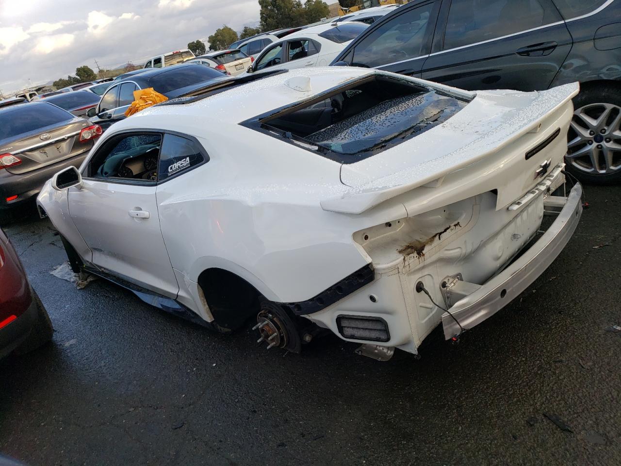 Изображение 2 2019 CHEVROLET CAMARO ZL1 2019 с VIN 1G1FJ1R65K0155160