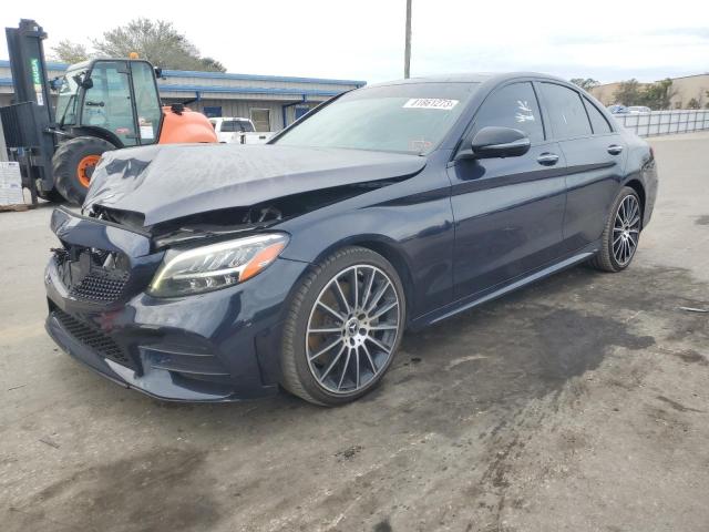 Image 1 of 2020 MERCEDES-BENZ C 300 2020 with VIN W1KWF8DB8LR572037
