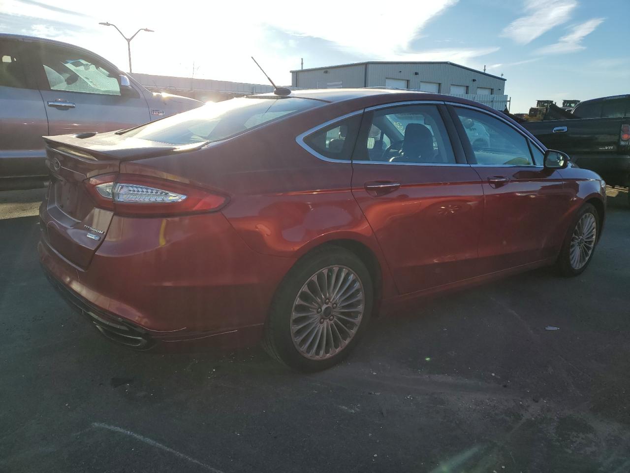 Image 3 of 2013 FORD FUSION TITANIUM 2013 with VIN 3FA6P0D99DR181108