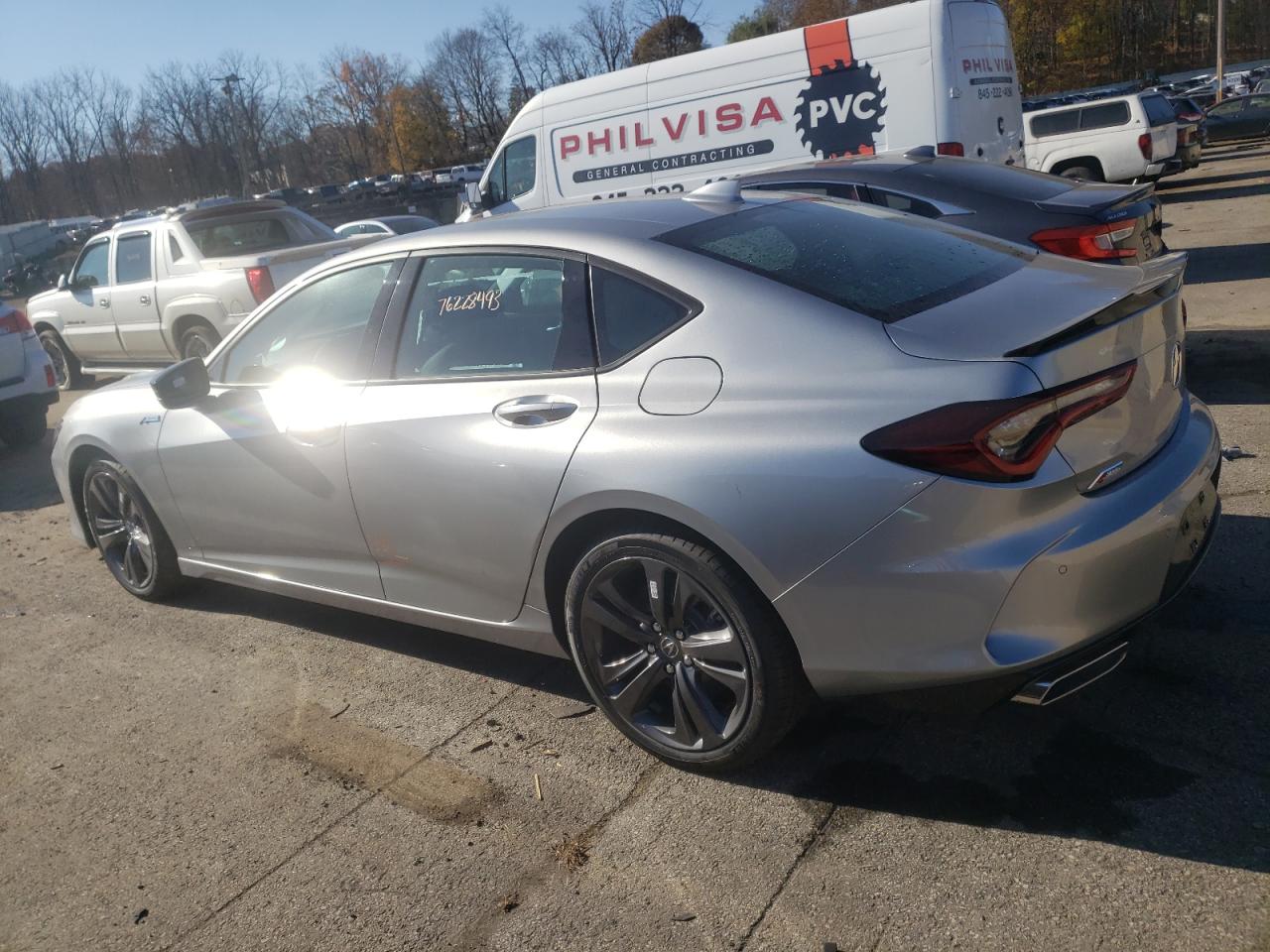 Image 2 of 2023 ACURA TLX A-SPEC 2023 with VIN 19UUB6F56PA004447