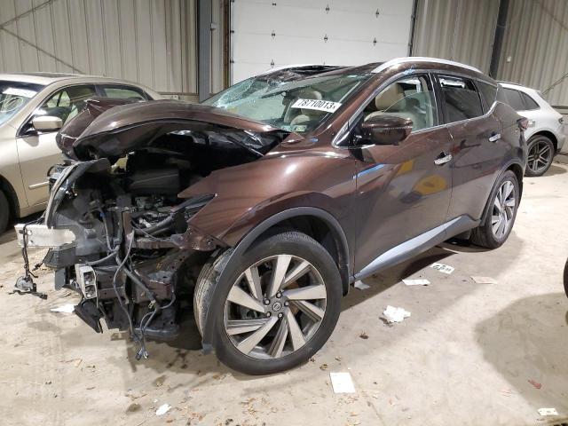 Изображение 1 2020 NISSAN MURANO SL 2020 с VIN 5N1AZ2CS3LN120252