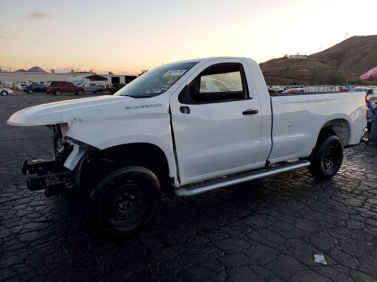 Image 1 of 2023 CHEVROLET SILVERADO C1500 2023 with VIN 3GCNAAED4PG323588