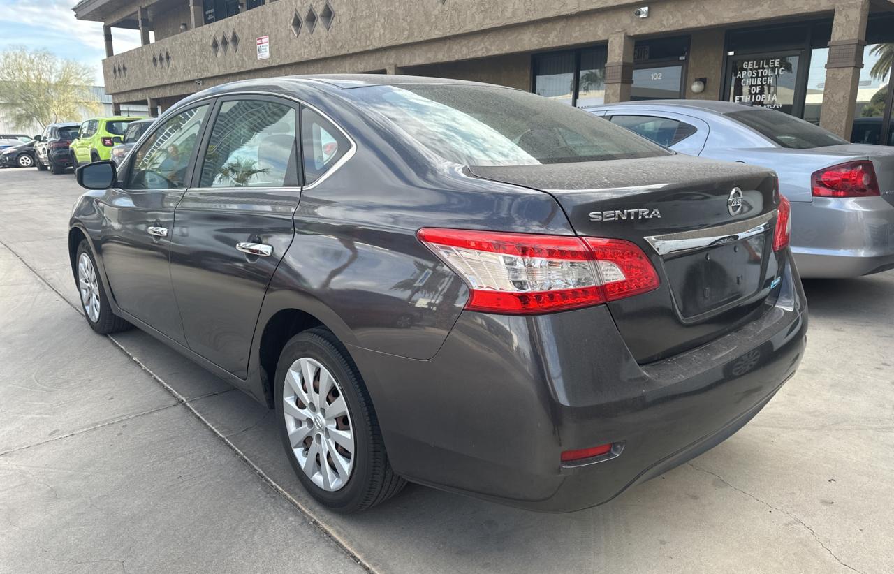 Image 3 of 2013 NISSAN SENTRA S 2013 with VIN 3N1AB7AP0DL737133