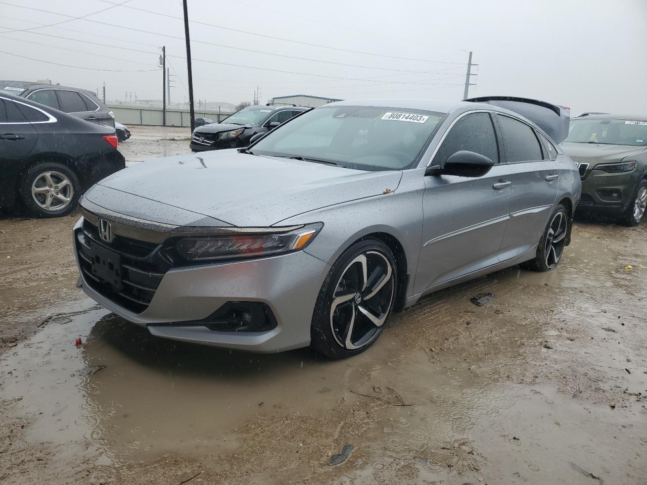 Изображение 1 2022 HONDA ACCORD SPORT 2022 с VIN 1HGCV1F31NA082734