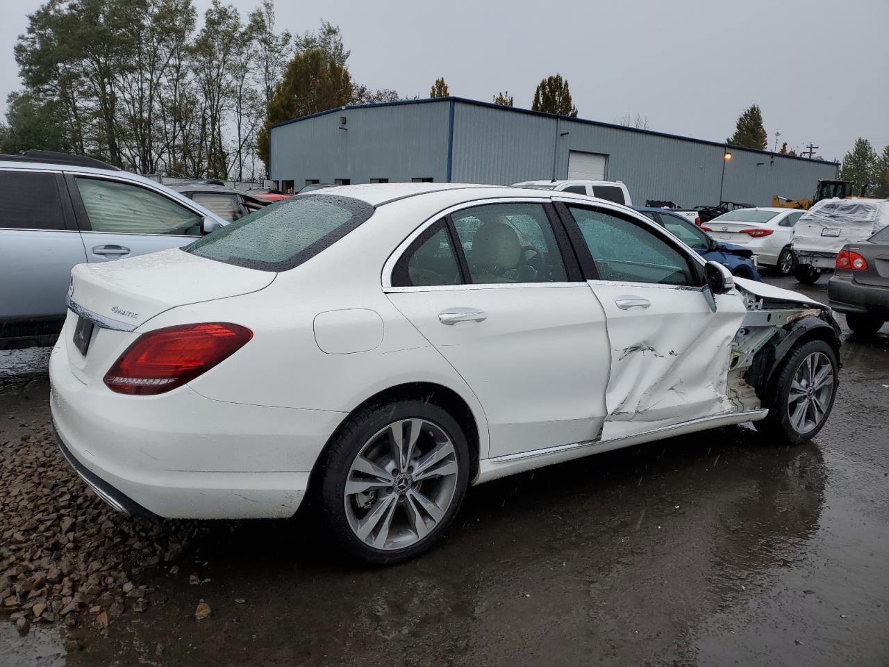 Image 3 of 2021 MERCEDES-BENZ C 300 4MATIC 2021 with VIN W1KWF8EB0MR650553