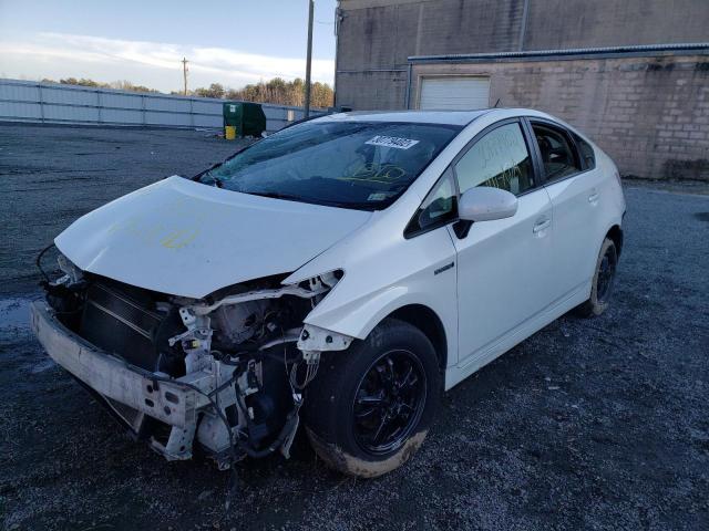 Image 2 of 2012 TOYOTA PRIUS  2012 with VIN JTDKN3DU8C5502934