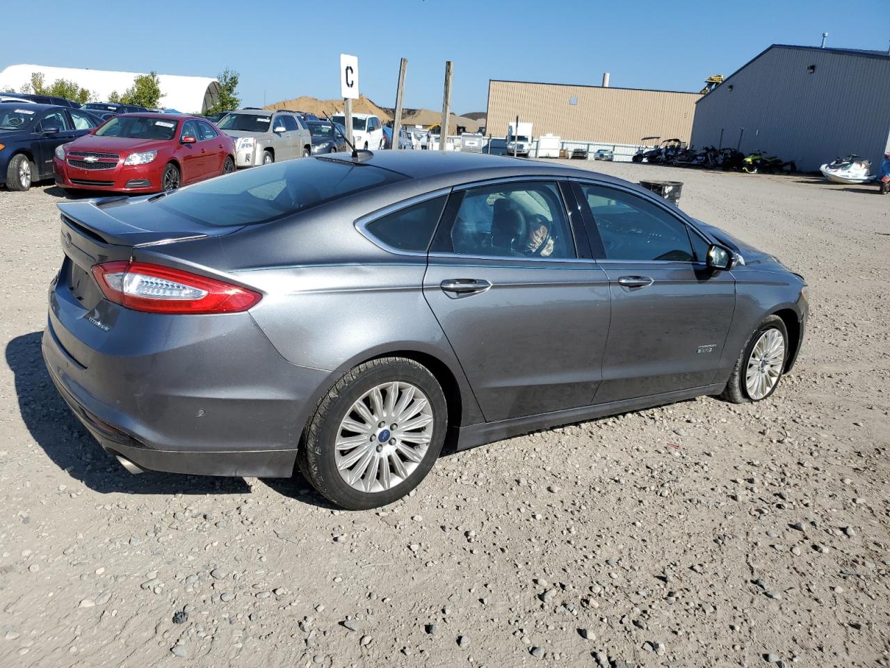 Image 3 of 2014 FORD FUSION TITANIUM PHEV 2014 with VIN 3FA6P0SU7ER102365