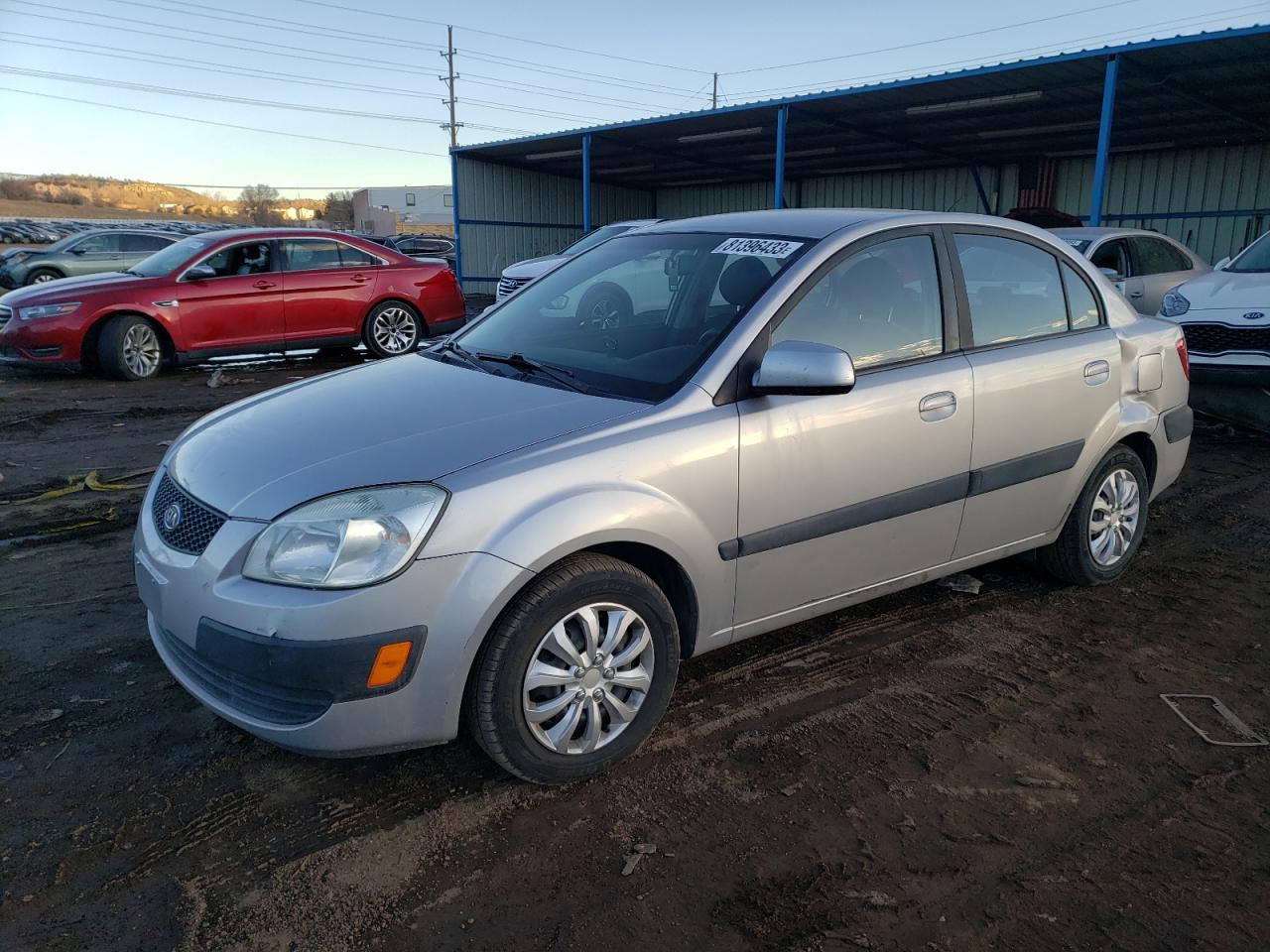 Image 1 of 2007 KIA RIO BASE 2007 with VIN KNADE123376276029