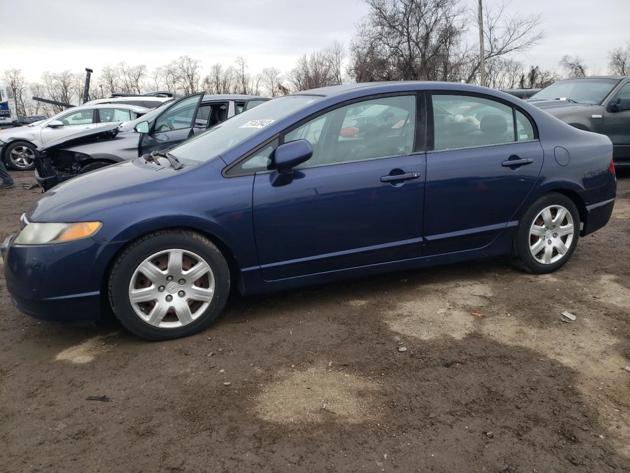 Image 1 of 2008 HONDA CIVIC LX 2008 with VIN 1HGFA16558L014648
