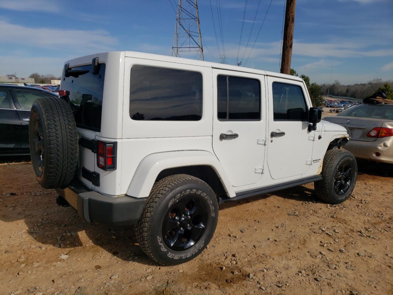 Image 3 of 2015 JEEP WRANGLER UNLIMITED SAHARA 2015 with VIN 1C4BJWEG9FL683810