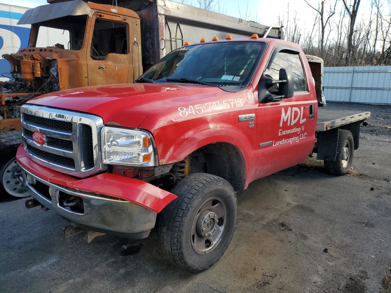 Image 2 of 2007 FORD F250 SUPER DUTY 2007 with VIN 1FTSF21P27EA30676