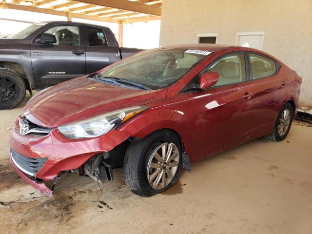 Image 1 of 2014 HYUNDAI ELANTRA SE 2014 with VIN 5NPDH4AE3EH536558
