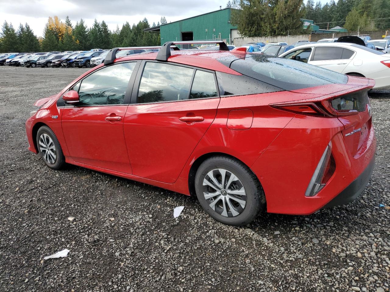 Image 2 of 2022 TOYOTA PRIUS PRIME LE 2022 with VIN JTDKAMFP4N3228008